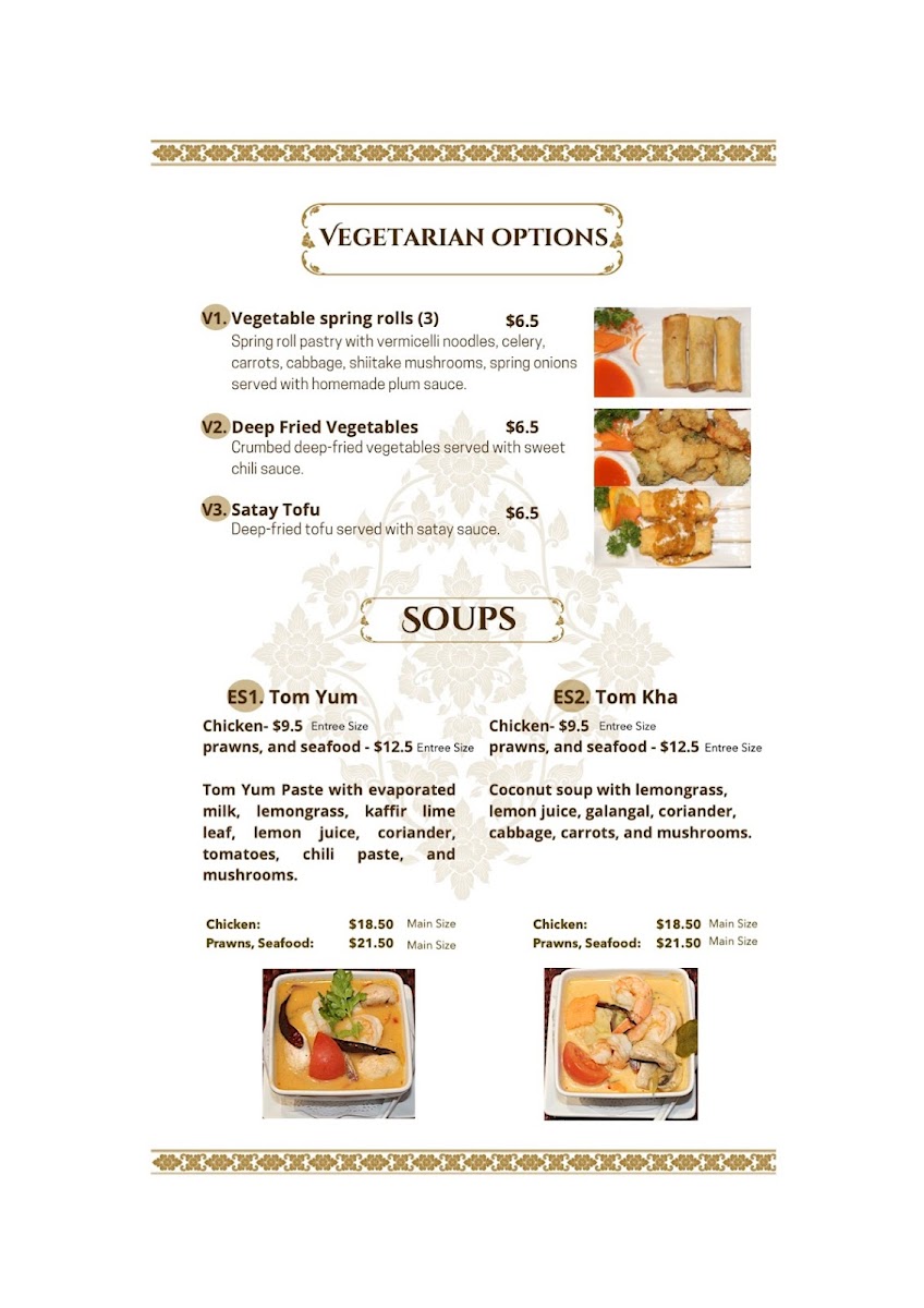 Menu Smile Elephant Thai Restaurant-5